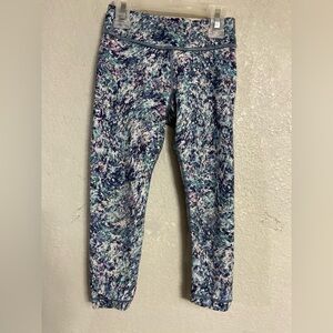 Athleta Girl Multicolor Patterned Leggings